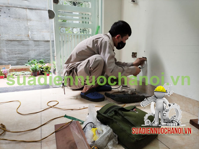 Cách xử lý khi khoan vào dây điện ,sửa điện nước quận Hai Bà Trưng