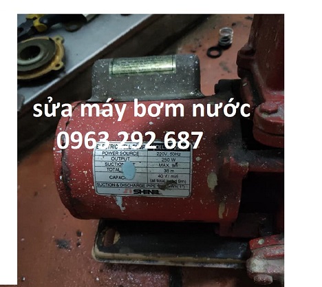 máy bơm nước cháy động cơ do điện yếu