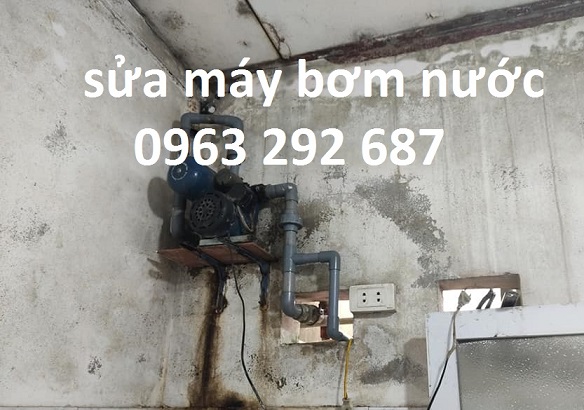 máy  bơm cháy động cơ do chạy không hút nước