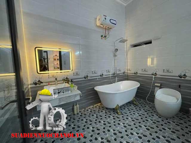 Chiều cao tối thiểu lắp bình nóng lạnh