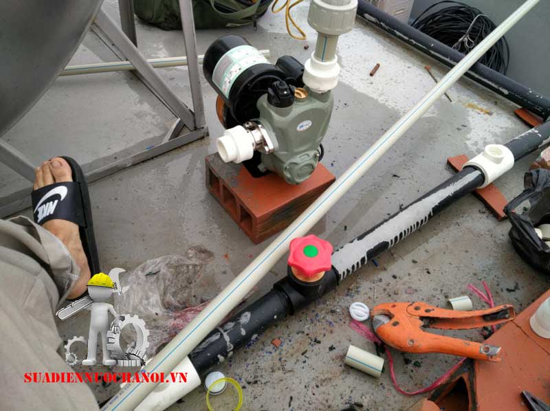 Sửa điện nước nhà anh Tâm Số 10 Phố Lụa Vạn Phúc Hà Đông