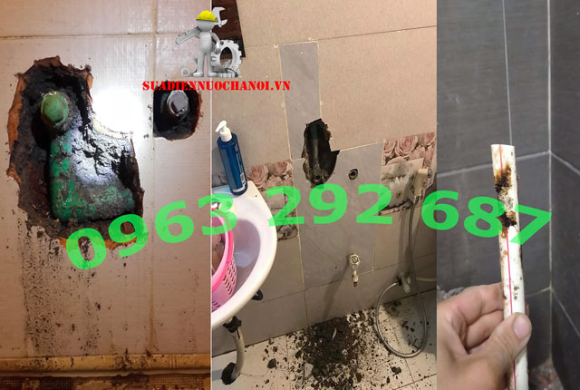 Những nguyên nhân rò rỉ nước âm trong tường