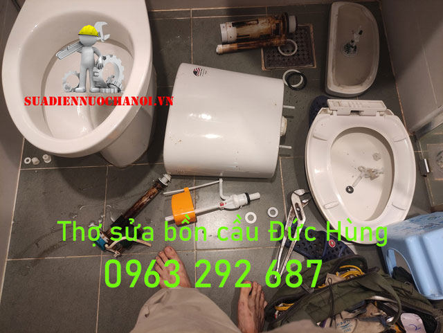Những nguyên nhân hỏng bồn cầu