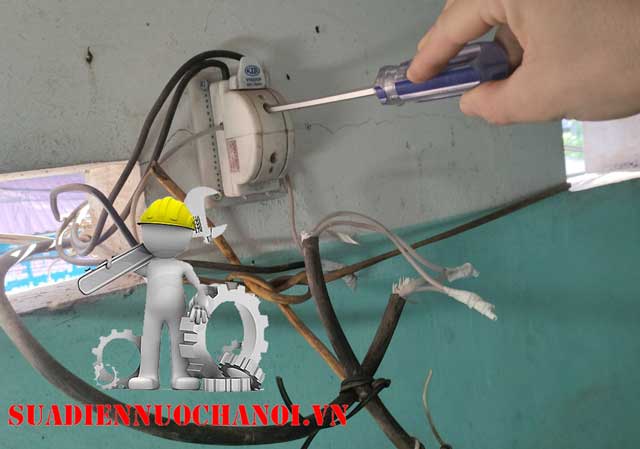 Sửa điện nước nhà chị Hòa 3/41 Khương Đình Thanh Xuân
