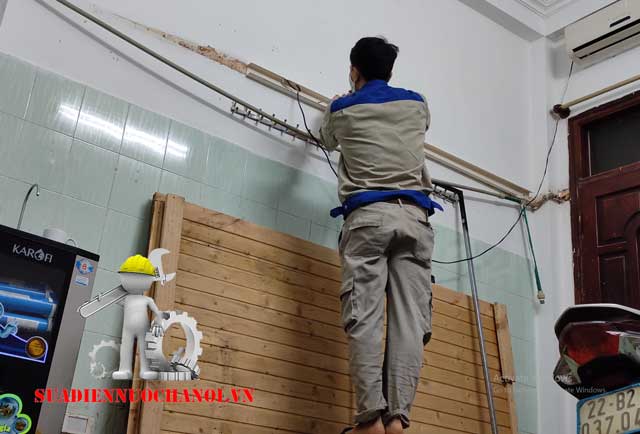 Sửa điện nước nhà chú Hòa 21/15 Lê Văn Lương Thanh Xuân Hà Nội