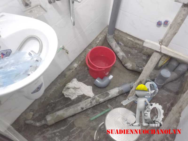 Sửa điện nước nhà chị Giang B11 Thành Công Ba Đình Hà Nội