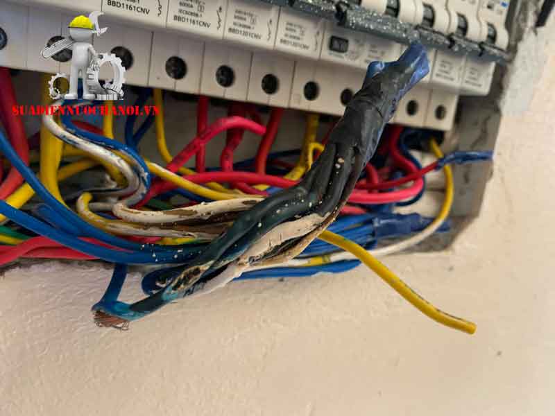 Sửa điện nước nhà anh Hoàng 15/171 Kim Mã Ba Đình Hà Nội