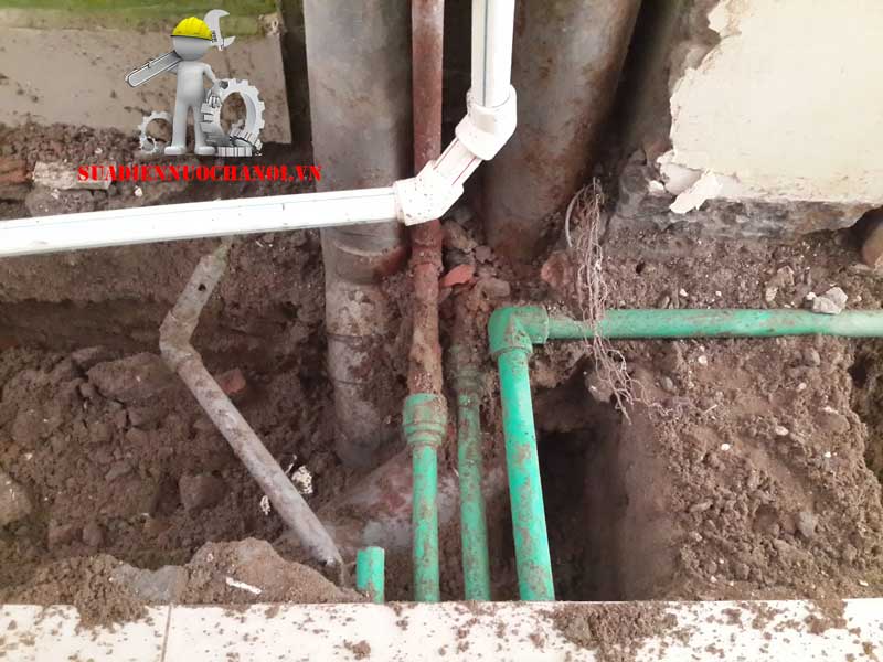 Khắc phục sự cố điện nước nhà chị Dân tại số nhà 21 Nguyễn Văn Trỗi, quận Hà Đông