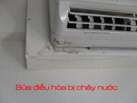 Cách sửa điều hòa chảy nước