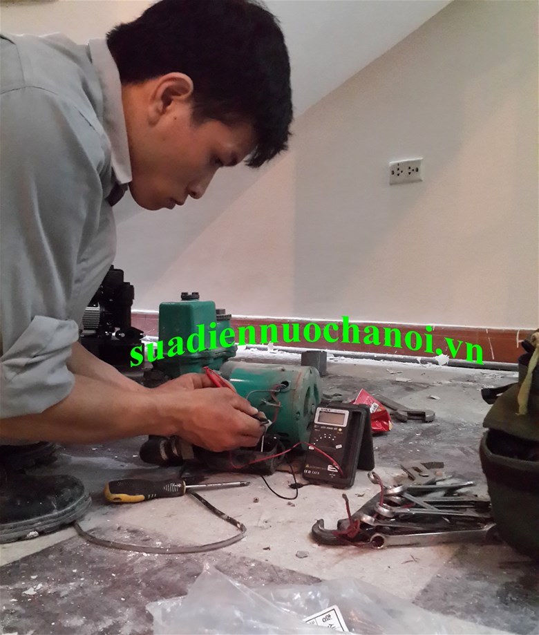 Sửa máy bơm nước phố Hồng Mai Hai Bà Trưng Hà Nội