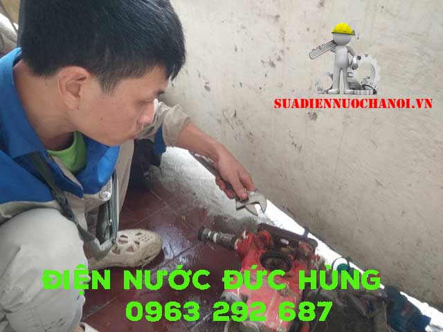 Máy bơm không chạy tại Kim Mã, Ba Đình