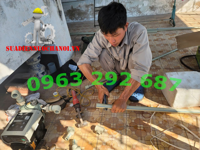 Cách lắp máy bơm nước đẩy cao