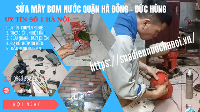sửa máy bơm kubet tại hà đông