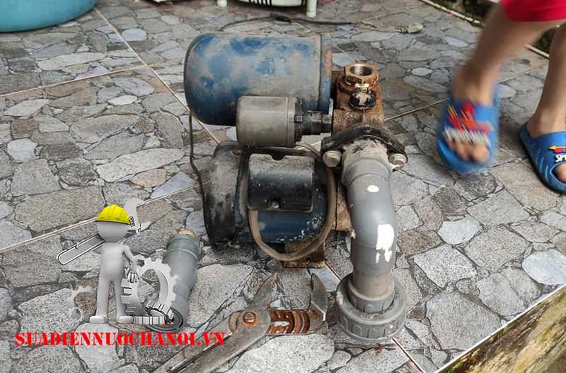 Sửa máy bơm tăng áp 21 Hòa Mã Hai Bà Trưng Hà Nội