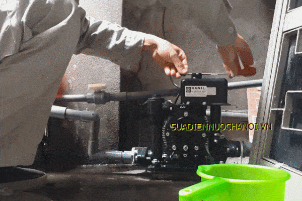 Cách mồi nước máy bơm qua 6 bước sauc